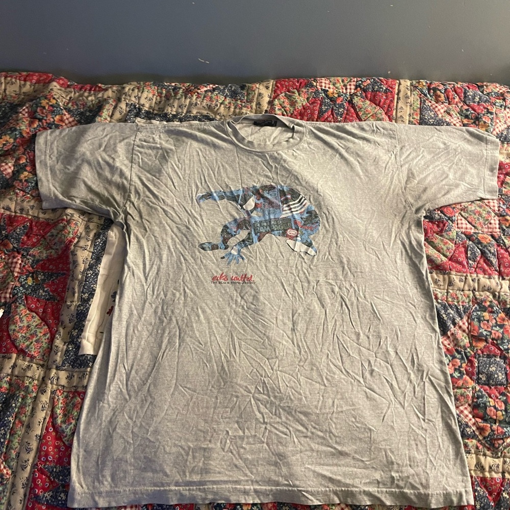 Ecko x Marvel Unlimited Gray T-Shirt the black rhino size 3X